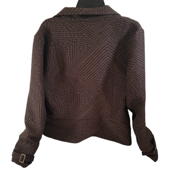 Peck & Peck XL Brown Lightweight Casual Wear  Jacket 100%Polyester - Picture 4 of 8